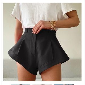 Flare leg Dress Shorts